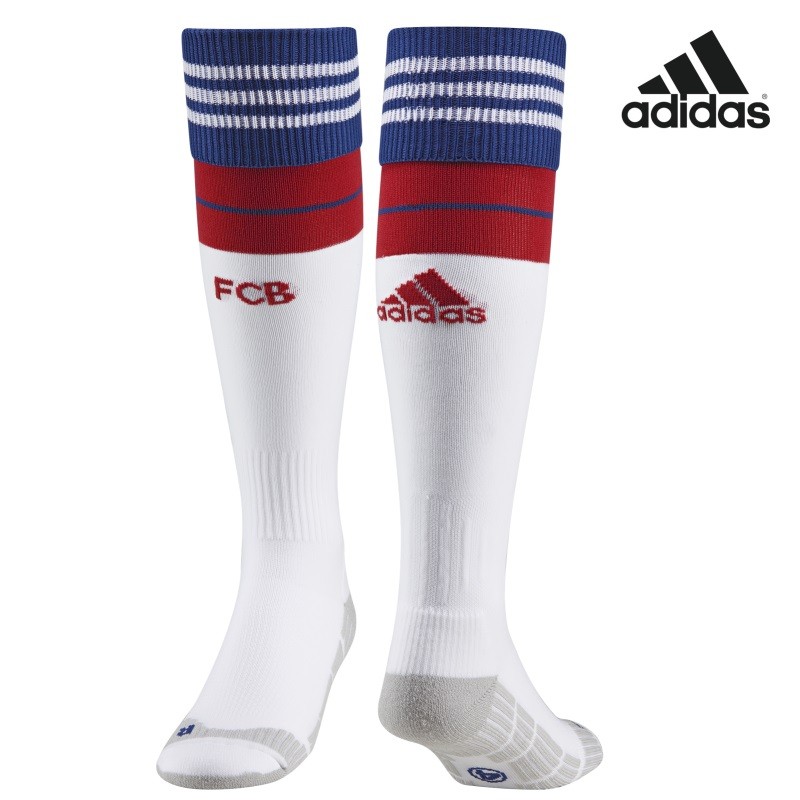 adidas FC Bayern München Heimsocken 2014/2015 weiß/rot/blau FanShop ...